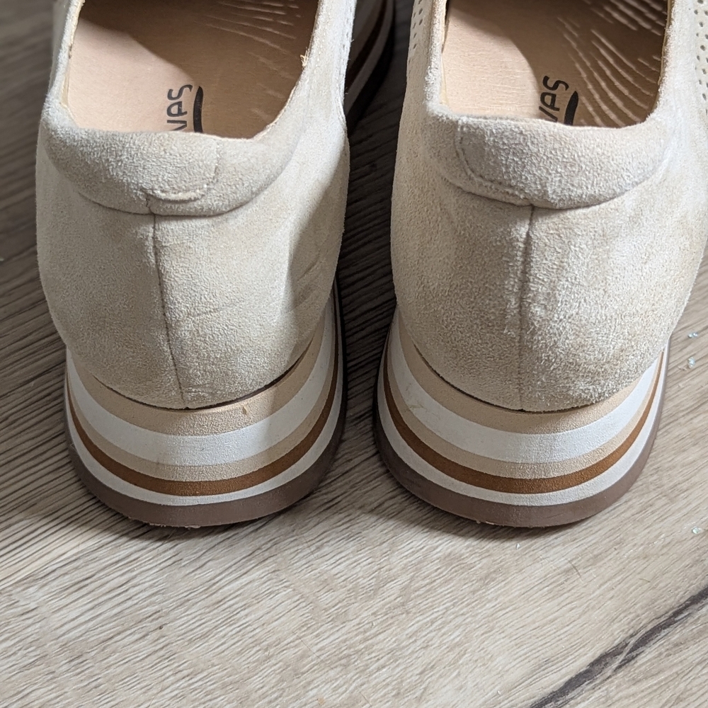 Softwaves Cadie Cream Suade Leather Support Platform Shoes Sneakers EU
39.5 - Picture 4 of 16